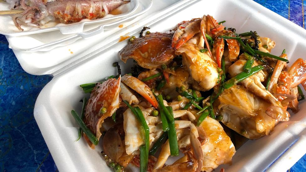 One of the region’s most famed dishes is Kampot pepper crab (Credit: Robert Reid)