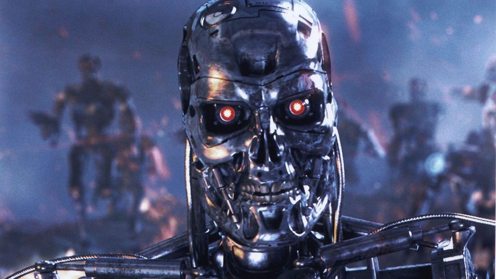 A scene from Terminator 3 (credit: Warner/Intermedia film)