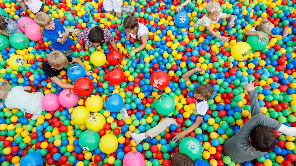 the ball pit