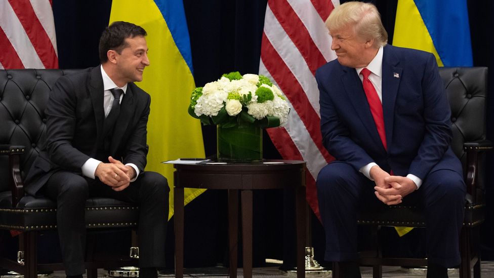 A July 2019 phone call between Zelensky and Trump is at the centre of the US president’s impeachment