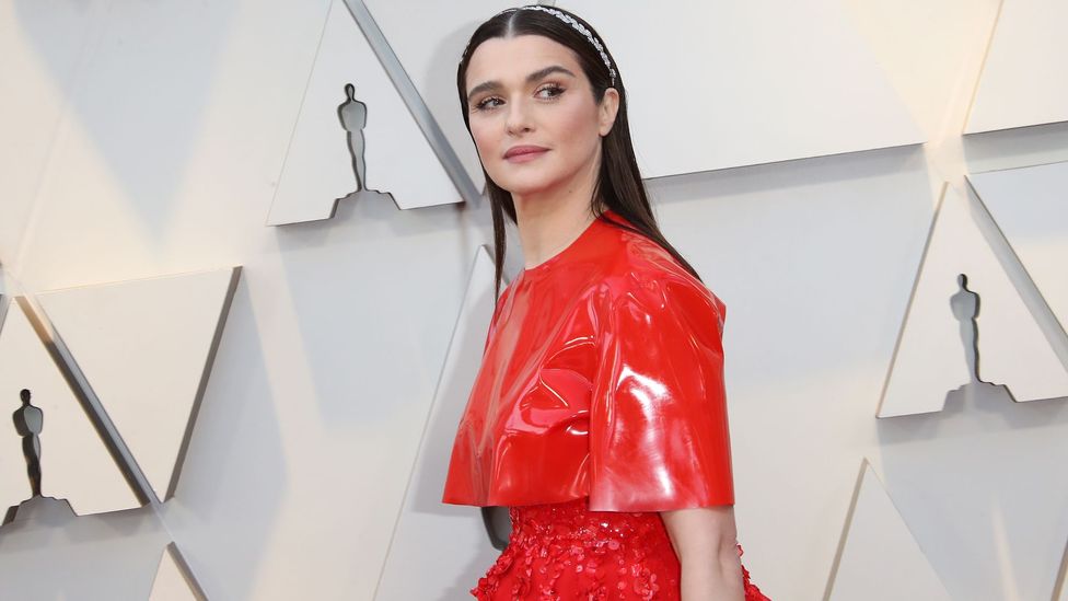 Rachel Weisz, in a dress by Atsuko Kudo for Givenchy, took latex on to the red carpet at the 2019 Oscars (Credit: Getty Images)