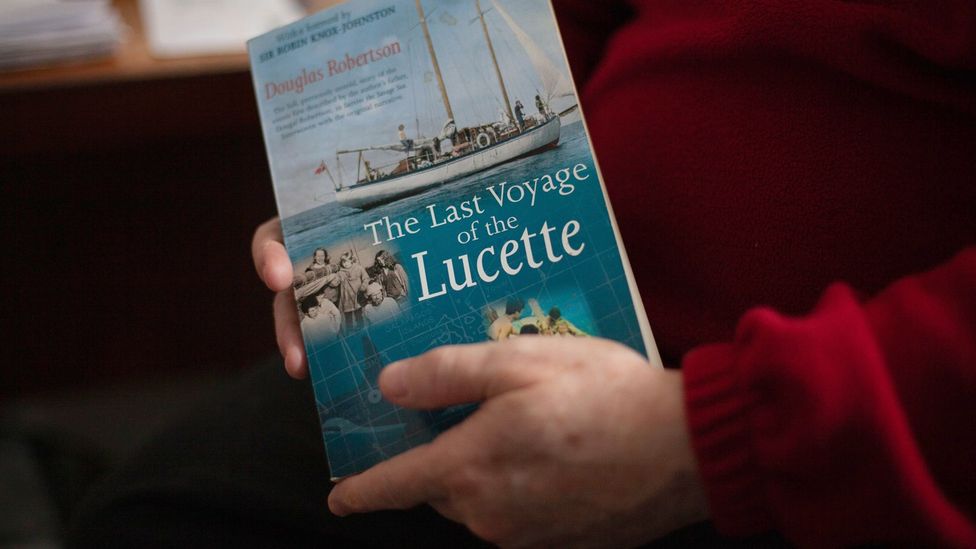 Douglas Robertson has written a book documenting the family's ordeal and how they survived so long at sea (Credit: Javier Hirschfeld) Douglas Robertson has written a book documenting the family's ordeal and how they survived so long at sea (Credit: Javier Hirschfeld)