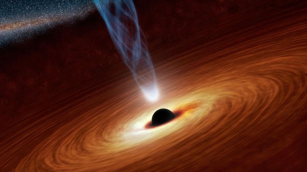 Conformal Cyclic Cosmology predicts that much of the Universe will be pulled into enormous black holes that will then boil away (Credit: NASA/JPL-Caltech)