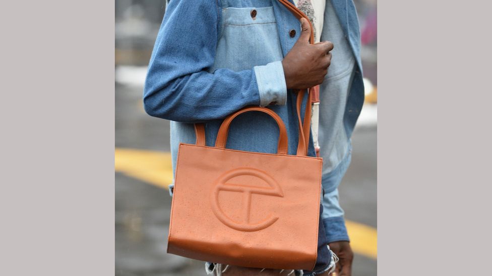 The so-called ‘Bushwick Birkin’ bag by conscious and outspoken brand Telfar has become a must-have item (Credit: Getty Images)