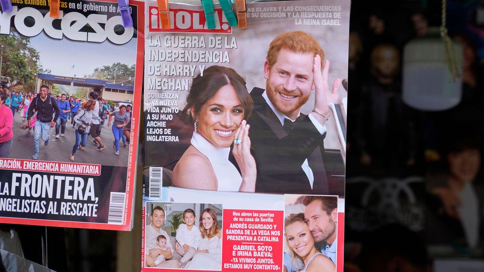 When Harry and Meghan stepped back from royal duties this year to move to Canada, some likened it to leaving a family business (Credit: Alamy)