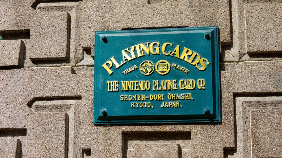Many shinise are recognised brands around the world. Nintendo, headquartered in Kyoto, was founded back in 1889 and specialised in making playing cards (Credit: Alamy)