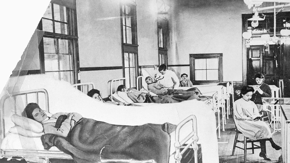Mary Mallon was nicknamed Typhoid Mary after she was found to have caused infections in a number of wealthy families in New York (Credit: Getty Images)