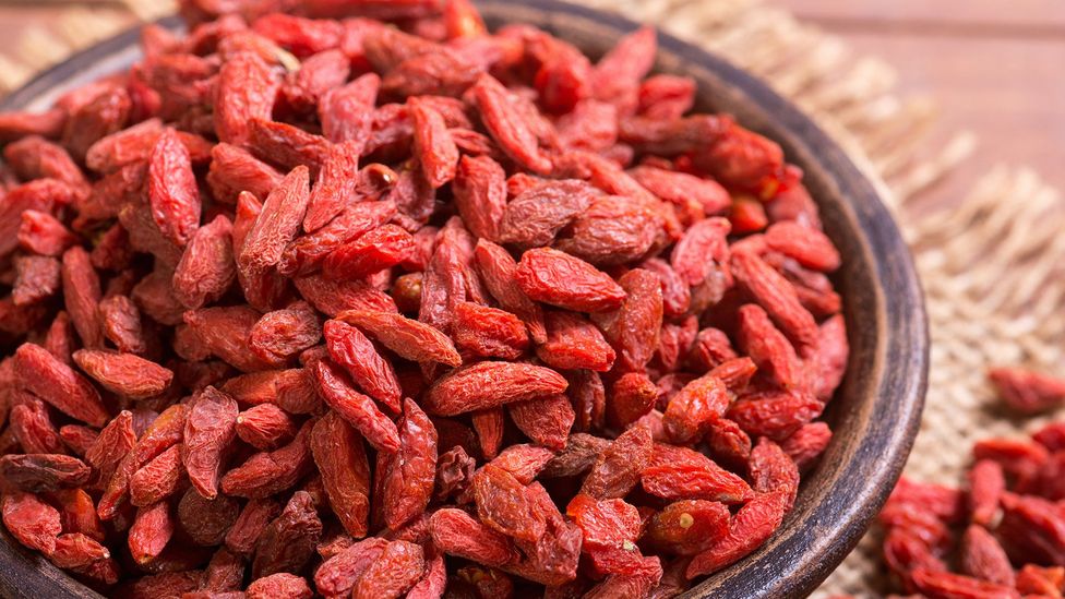 The goji berry has been called the “red diamond” as it's thought to have anti-ageing powers (Credit: Whitestorm/Getty Images)