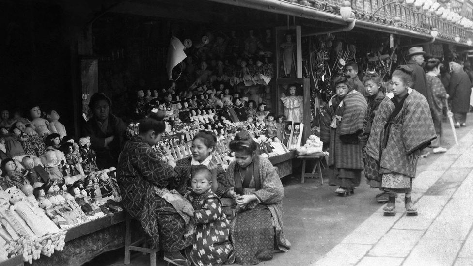 Asakusa in the Shitamachi area of Tokyo was badly damaged during the Great Kanto Earthquake of 1923 (credit: Ullstein Bild/Getty Images) Asakusa in the Shitamachi area of Tokyo was badly damaged during the Great Kanto Earthquake of 1923 (credit: Ullstein Bild/Getty Images)