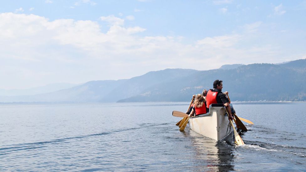 Indigenous-led tours will soon take visitors out onto Okanagan Lake to explain the importance of n ̓x̌ax̌aitkʷ (Credit: Moccasin Trails)