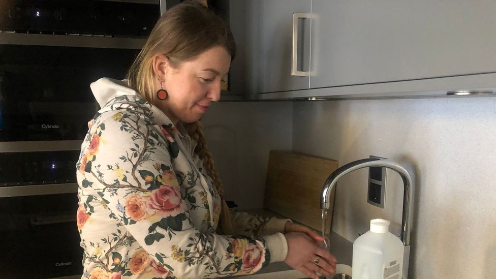 Solvita Gabriuna believes most of her customers could afford to pay her full hourly rate themselves without the government chipping in (Credit: Maddy Savage)