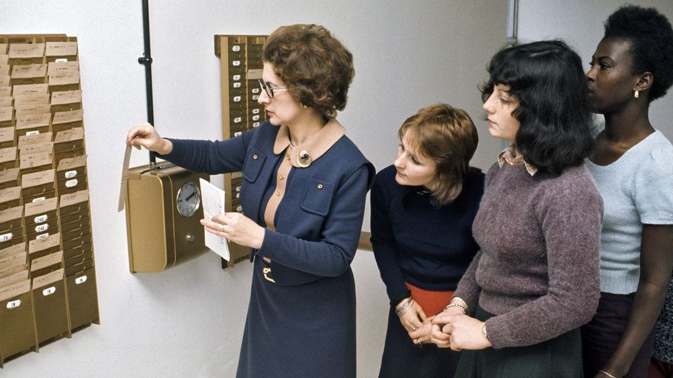 It was the monetisation of time that turned it into commodity in itself and led to workers having to "clock on" at the start of their shift (Credit: Alamy)