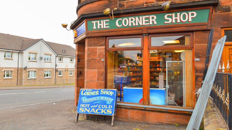 Make Sentences With Corner Shop