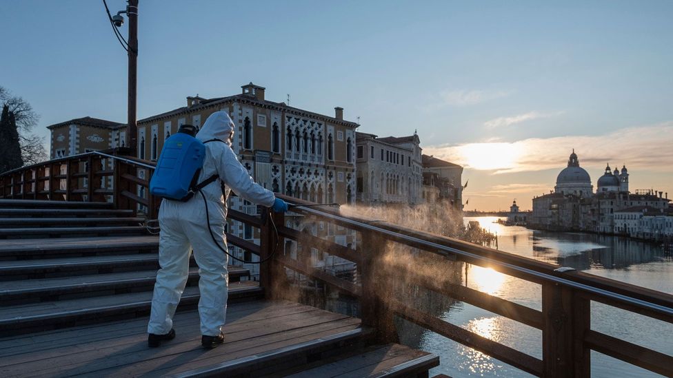 With crowds gone, popular tourist sites around the world have reported lower pollution levels (Credit: Getty Images) With crowds gone, popular tourist sites around the world have reported lower pollution levels (Credit: Getty Images)