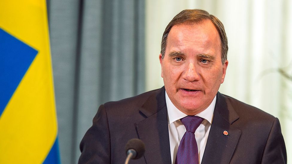 Swedish Prime Minister Stefan Löfven calls on Swedes to take responsibility in stopping the spread of the Coronavirus in a televised national address (Credit: Getty Images) Swedish Prime Minister Stefan Löfven calls on Swedes to take responsibility in stopping the spread of the Coronavirus in a televised national address (Credit: Getty Images)