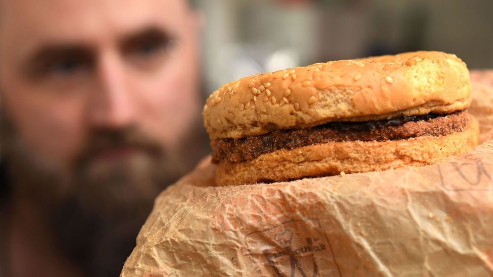 In 2019, an Australian man showed off a Big Mac he claims to have bought in 1995 (Credit: Getty Images)