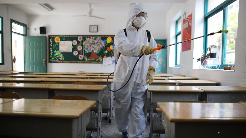 Schools in many countries have now been closed as part of the effort to control the spread of Covid-19 (Credit: Getty Images)