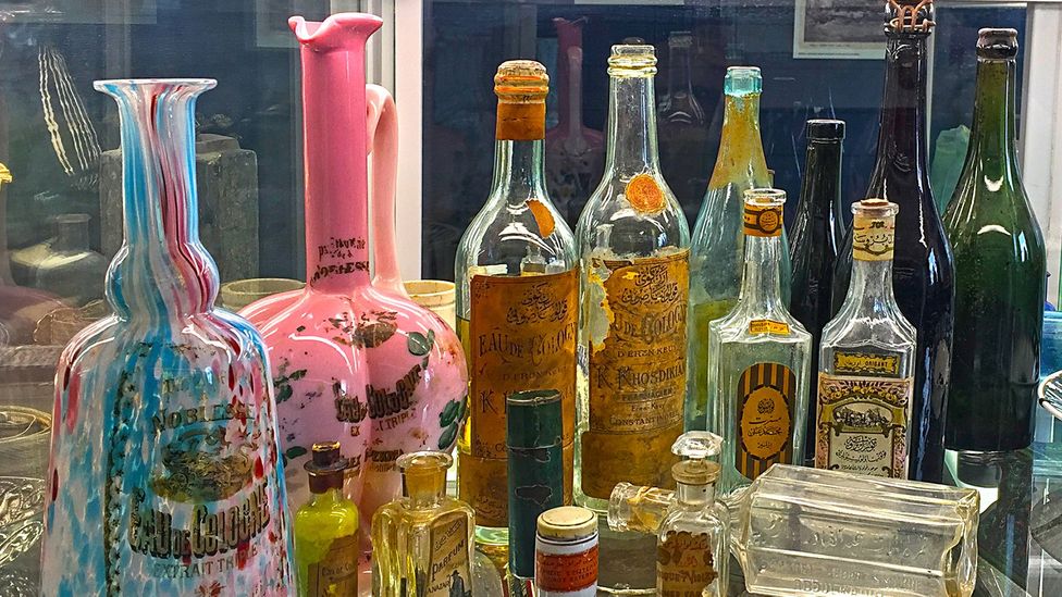 Today, vintage kolonya bottles have become coveted collectors' items (Credit: Galeri Birzamanlar Orlando Carlo Calumeno Collection and Archive)