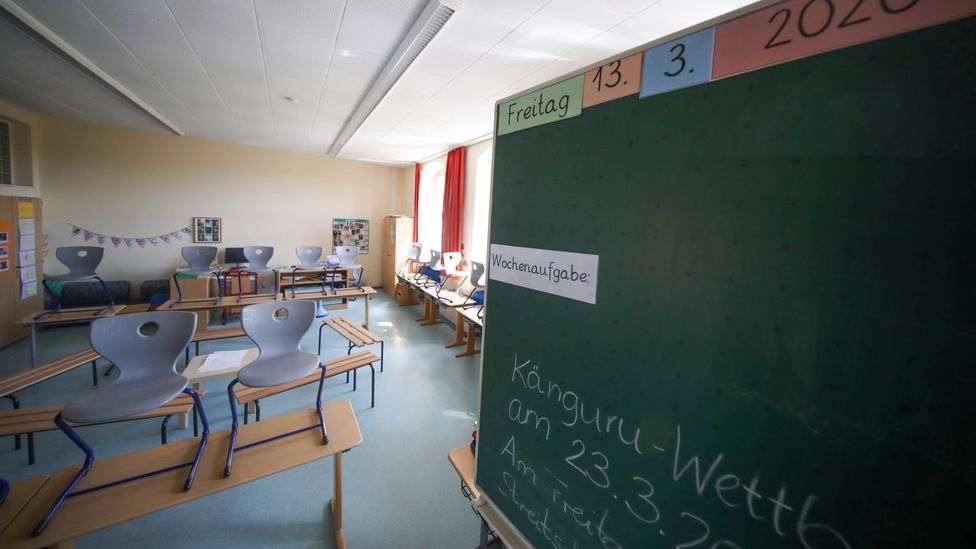 Germany is starting to ease restrictions, with schools gradually reopening from 4 May (Credit: Alex Grimm/Getty Images)