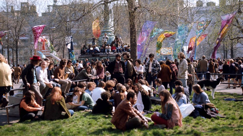 The first Earth Day in 1970 drew 20 million people to events across the United States (Credit: Getty Images)