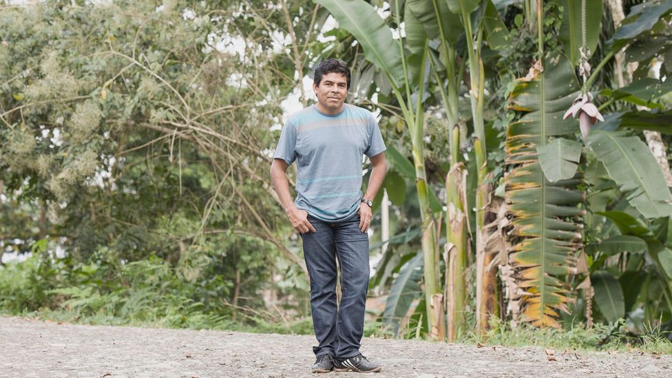 Levi Sucre Romero, a leader of Costa Rica's Bribri group, believes Covid-19 was caused by "a cocktail of bad practices" (Credit: Joel Redman/If Not Us Then Who?)