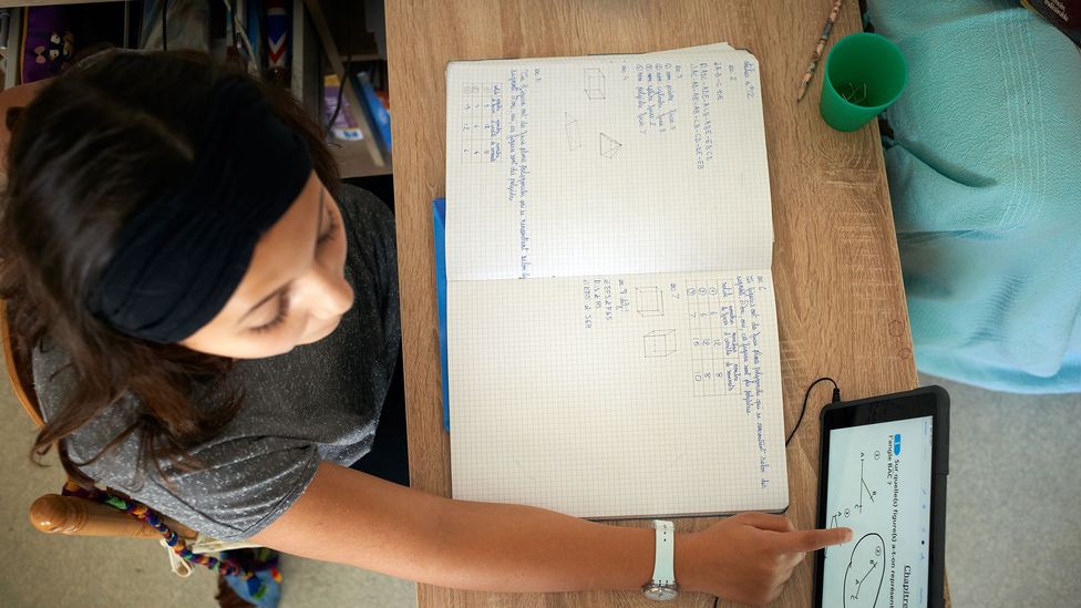 Research shows girls may be more prone to developing maths anxiety than boys (Credit: Getty Images)