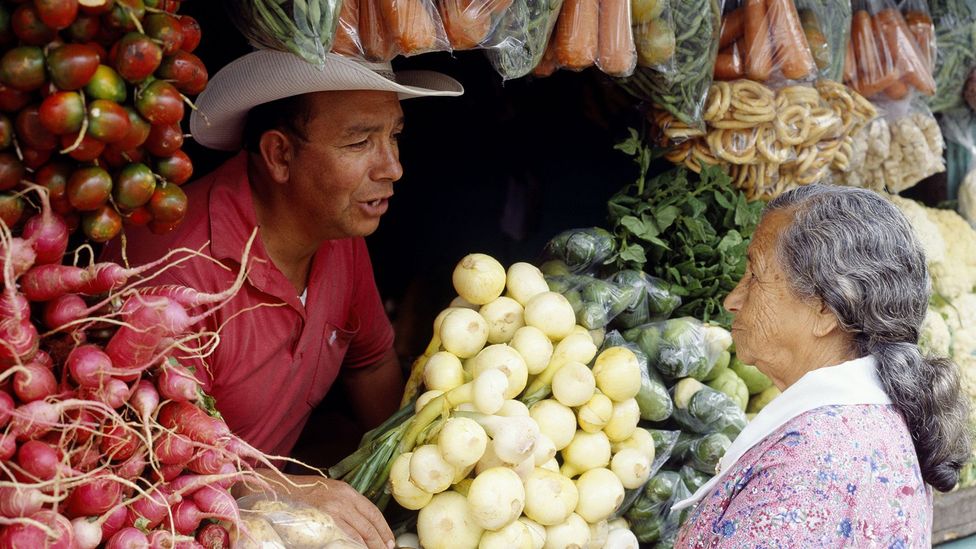 People from some of the longest lived communities in the world tend to have diets high in fruit and vegetables (Credit: Alamy)