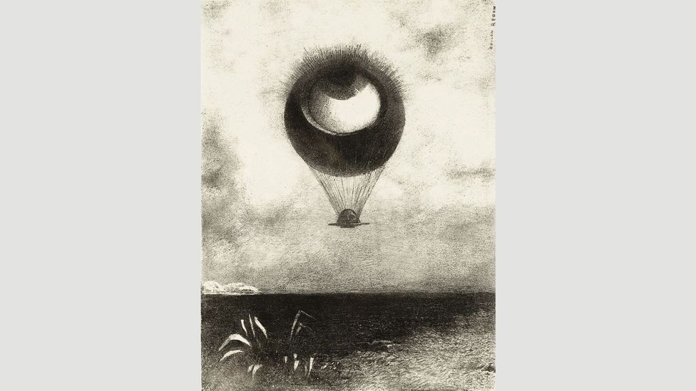 The Eye, like a Strange Balloon, Mounts toward Infinity (1882) by Redon made an impact on the Surrealists (Credit: Getty Images) The Eye, like a Strange Balloon, Mounts toward Infinity (1882) by Redon made an impact on the Surrealists (Credit: Getty Images)