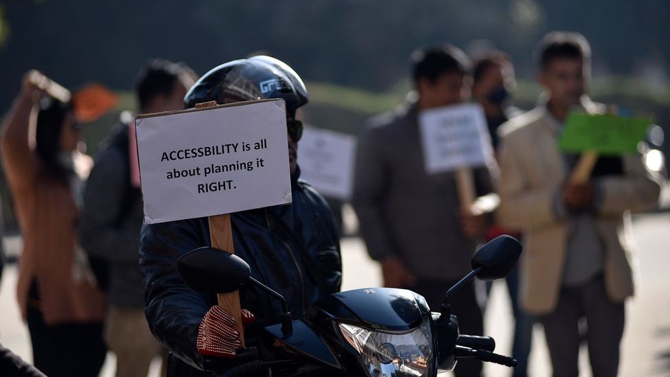 In order to become more accessible, experts say, society must integrate more voices of disabled people (Credit: Getty Images)