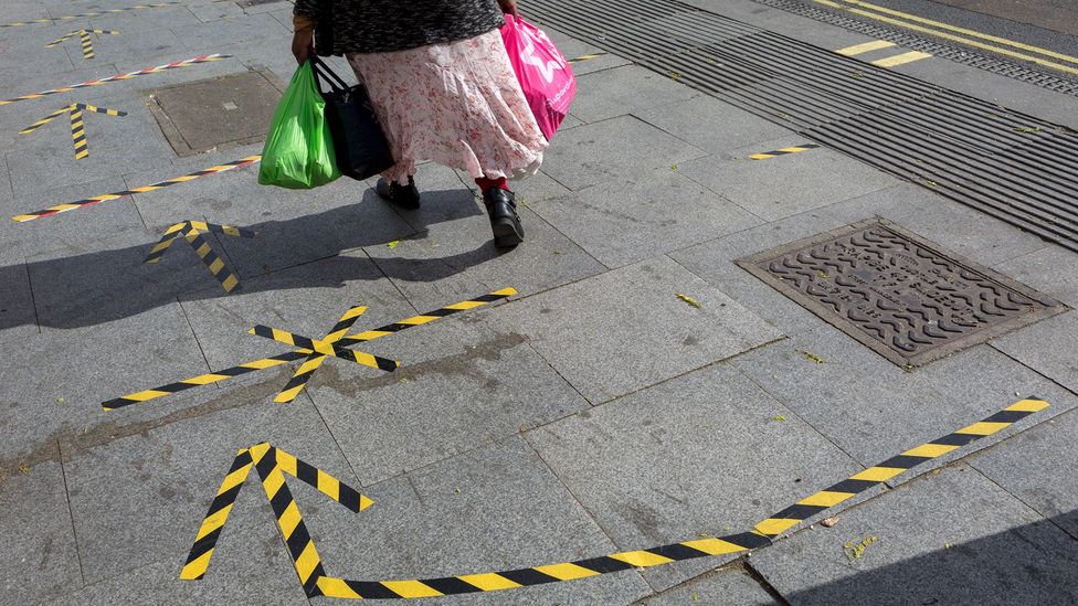 Wider pavements help social distancing; they’ve also been requested for years by people with disabilities (Credit: Getty Images)
