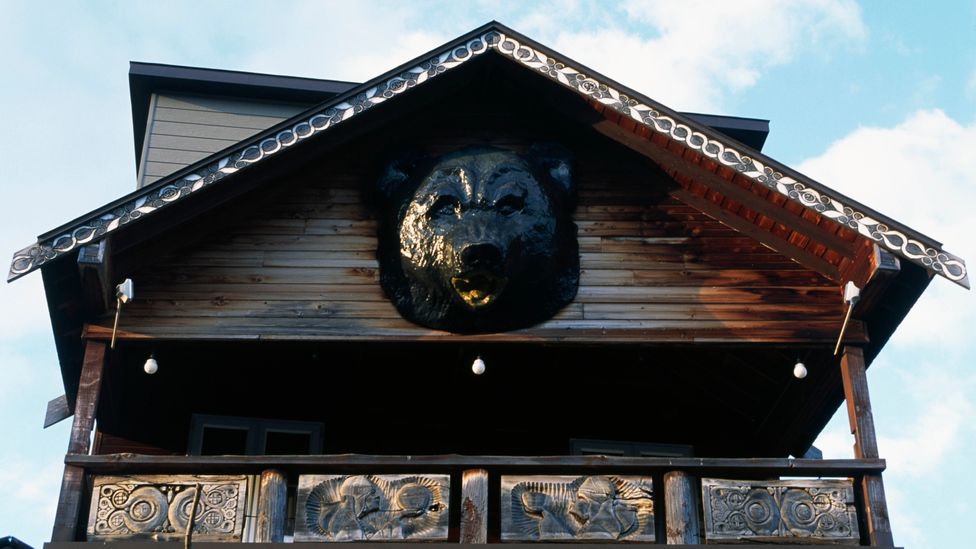 The Ainu worship the bear as a sacred animal, incorporating them into their architecture and traditions (Credit: DEA/W BUSS/Getty Images)