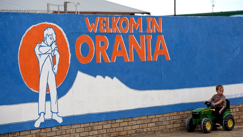 Orania is a small yet controversial, exclusively-white settlement of 1,600 Afrikaners where the language is held on to (Credit: Getty Images)