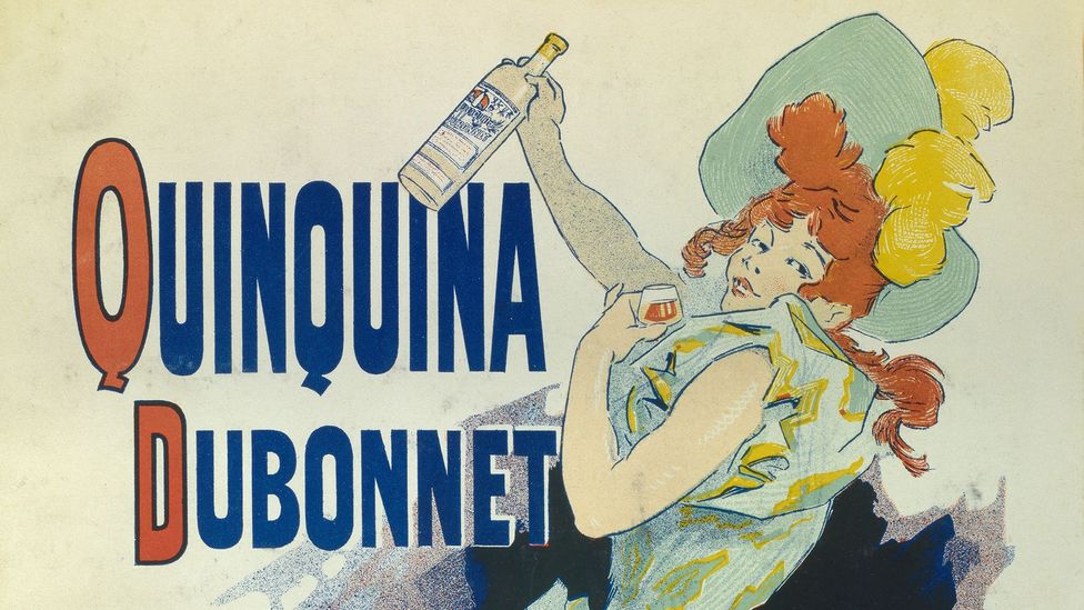 Just as the British drank gin and tonic to avoid malaria in their colonies, French troops in North Africa sipped quinine-rich Dubonnet (Credit: Christophel Fine Art)