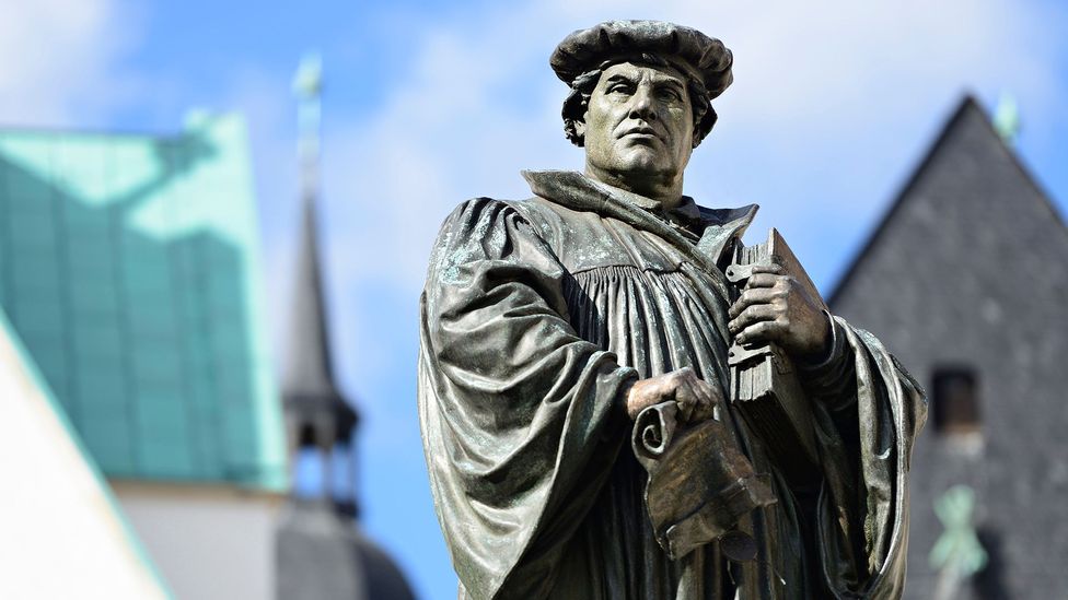The German idea that "There must be order" goes back roughly 500 years to Martin Luther (Credit: AVTG/Getty Images)