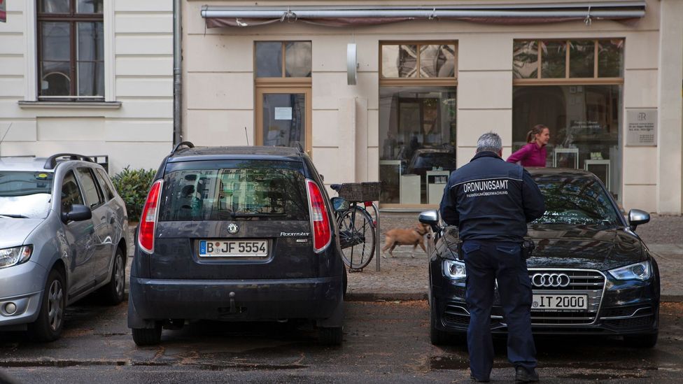 To help enforce order, Germany employs a Public Order Police force (Credit: Joe Baur)