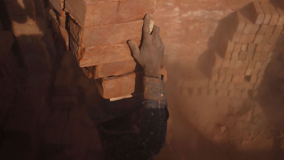 Some brick factories in India and other parts of South Asia use forced labour, so you can help identify sites where this might be happening (Credit: Alamy)
