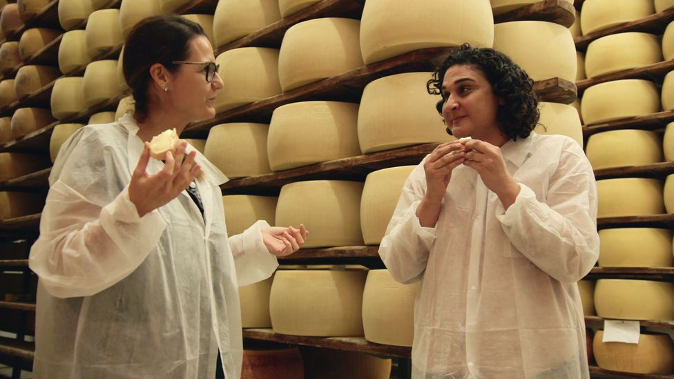 Samin Nosrat's radiant enthusiasm and spontaneity on camera makes her an electric screen presence (Credit: Netflix)