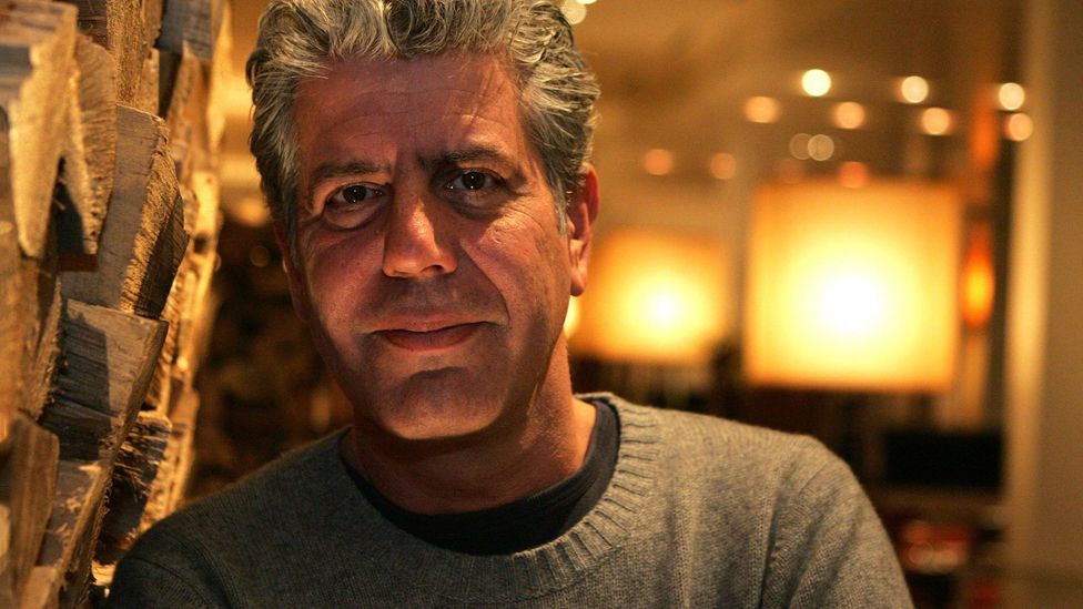 Anthony Bourdain mixed a sometimes curmudgeonly front with a passionate investment in other cultures, other humans, their lives and their food (Credit: Alamy)