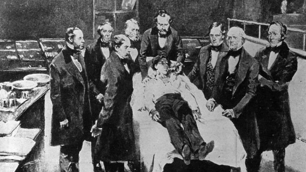 As surgeons came up with more ambitious procedures, there was a pressing need for a reliable method of sending patients to sleep (Credit: Getty Images) As surgeons came up with more ambitious procedures, there was a pressing need for a reliable method of sending patients to sleep (Credit: Getty Images)