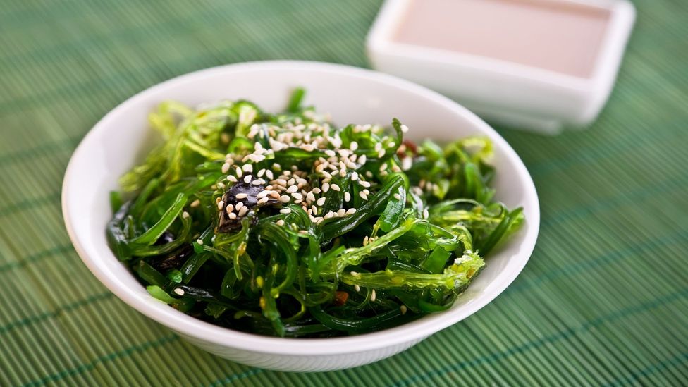 Seaweed, often with fermented ingredients, is a staple of the Japanese diet (Credit: Getty Images)