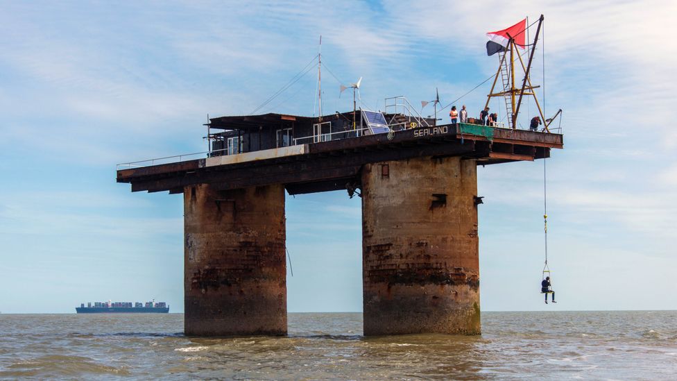 Sealand, the world's tiniest country! Trail Info & Other Destinations