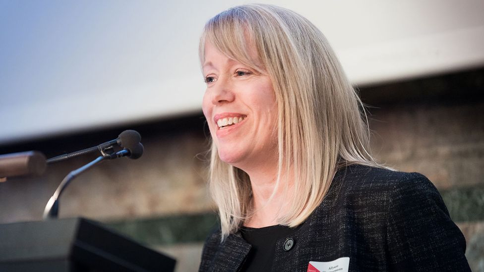 Allyson Zimmermann, a Zurich-based executive director for an equality non-profit, says women are struggling more than men during the pandemic (Credit: Catalyst) Allyson Zimmermann, a Zurich-based executive director for an equality non-profit, says women are struggling more than men during the pandemic (Credit: Catalyst)