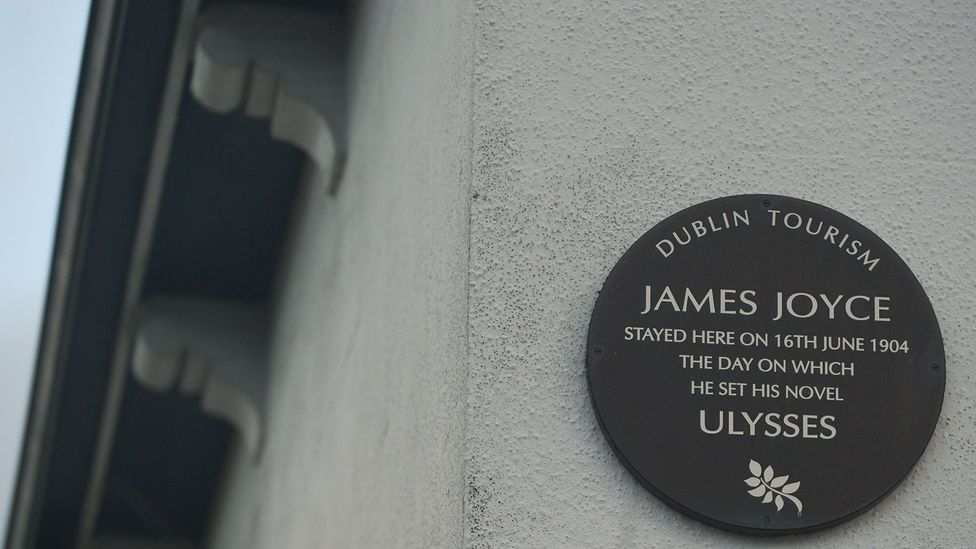 Often viewed as impenetrable, Joyce's Ulysses is nevertheless so admired that it's part of Dublin's tourist trail (Credit: Getty Images)