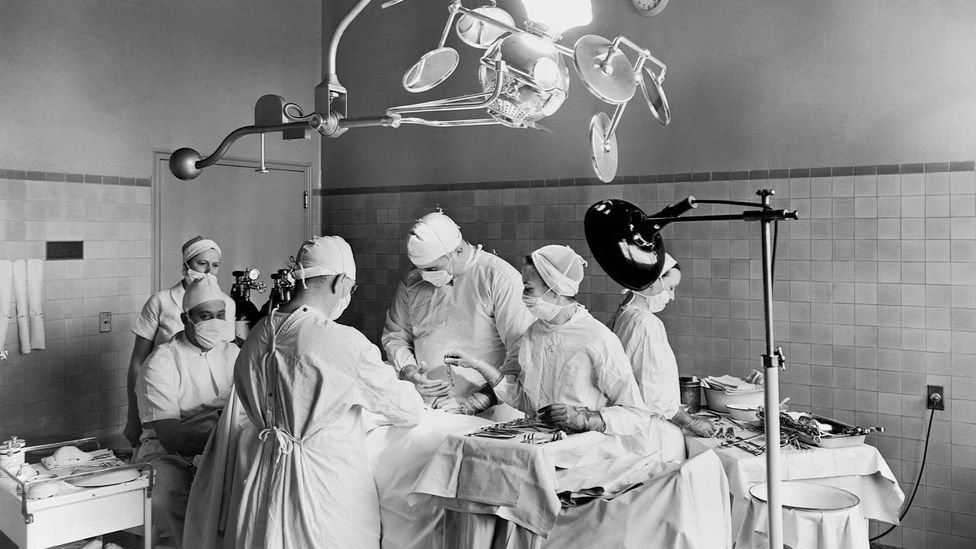 Before the techniques were mastered, conditions such as a hole in the heart were very often a death sentence (Credit: Getty Images)