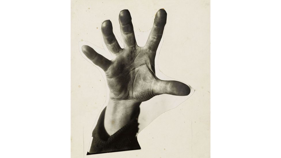 Heartfield created his iconic election poster Five Fingers Has the Hand (1928) while working at the German Communist Party's department of propaganda (Credit: Akademie der Kunste)