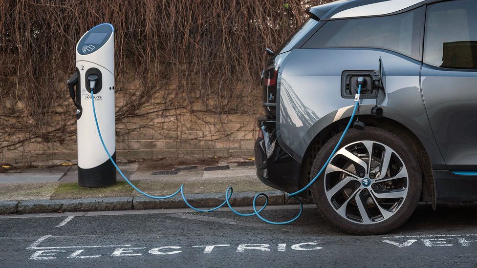 The demand for longer-lasting batteries capable of holding more charge is likely to rise as more electric vehicles appear on our roads (Credit: Alamy)