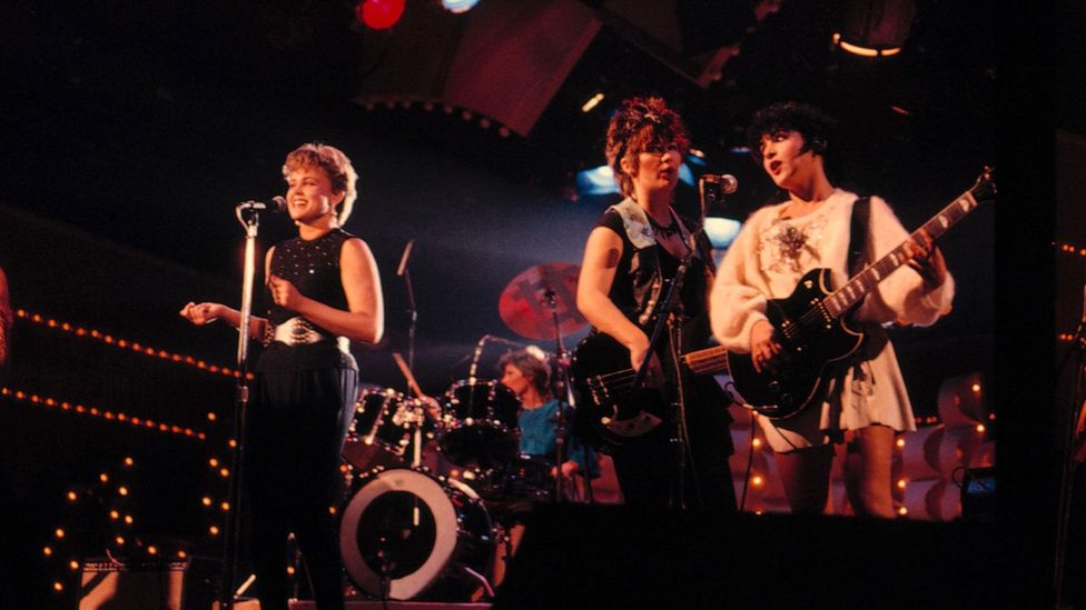 The Go-Go's, pictured here in 1984, were a formidable live band (Credit: Alamy)