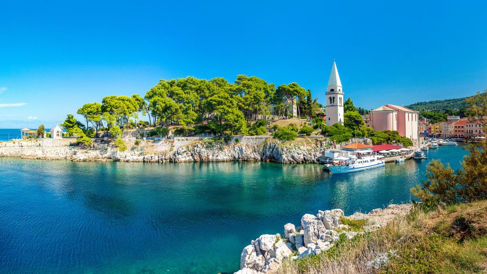 Located in Croatia’s Kvarner Bay, Lošinj is known as the “healing island” for its long history of wellness (Credit: Travelfile/Alamy)