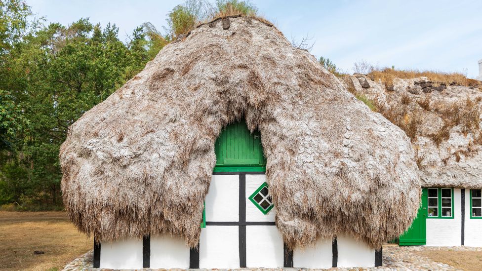 Today, only 36 seaweed-roofed houses are left on the island (Credit: Thomas Kyhn Rovsing Hjørnet/Alamy)