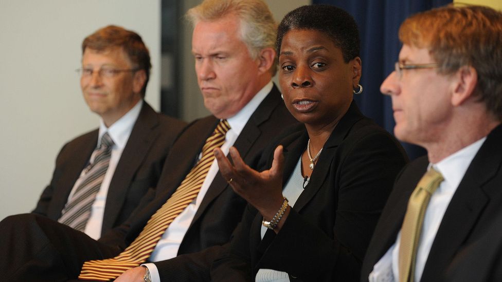 CEOs who are women of colour are still rare. Xerox's Ursula Burns was the only black, female CEO of a Fortune 500 firm, who left the company in 2016 (Credit: Alamy)